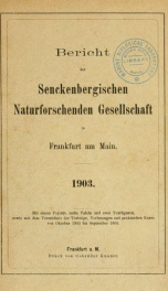 Natur und Museum 1903_cover