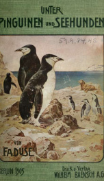 Unter Pinguinen und Seehunden : Erinnerungen von der Schwedischen Sxpedition 1901-1903_cover