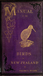 Manual of the birds of New Zealand_cover