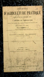 Journal d'agriculture pratique n.s. v.81 t.30 1917_cover