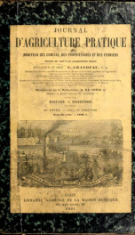 Journal d'agriculture pratique n.s. v.65 t.1 1901_cover