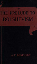 The prelude to bolshevism: the Kornilov rising_cover