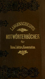 Notwörterbuch der englischen und deutschen Sprache 2_cover