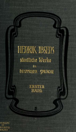 Sämtliche Werke; in deutscher Sprache 01_cover