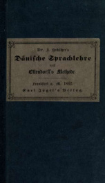 Anleitung zur Erlernung der dänischen Sprache_cover