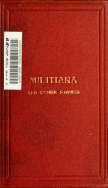 Militiana, and other rhymes_cover