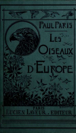 Les oiseaux d'Europe, tableaux synoptiques_cover