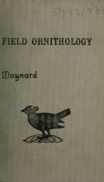 A field ornithology of the birds of eastern North America_cover
