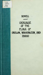 Catalogue of the flora of Oregon, Washington, and Idaho_cover