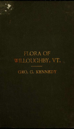 Flora of Willoughby, Vermont_cover