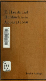 Hilfsbuch für den Apparatebau_cover