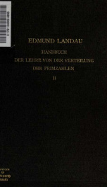 Handbuch der Lehre von der Verteilung der Primzahlen 2_cover