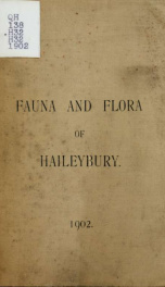 Fauna and flora of Haileybury_cover