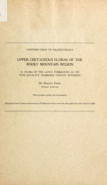 Upper Cretaceous floras of the Rocky Mountain region 2_cover