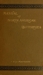 A manual of North American butterflies_cover