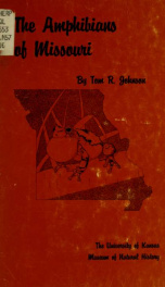 The amphibians of Missouri_cover