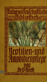 Reptilien und Amphibienpflege_cover