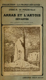 Arras et l'Artois dévastés_cover