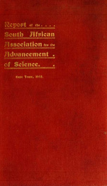 Report of the South African Association for the Advancement of Science 1_cover