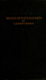 Brains of rats and men; a survey of the origin and biological significance of the cerebral cortex_cover
