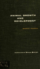 Animal growth and development_cover