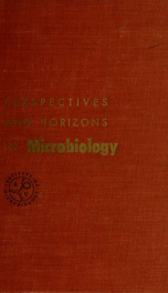 Perspectives and horizons in microbiology, a symposium_cover