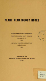Plant nematology notes_cover