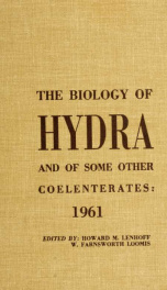 The biology of hydra and of some other coelenterates, 1961_cover