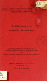 A bibliography of American Foraminifera_cover
