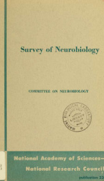 Survey of neurobiology_cover