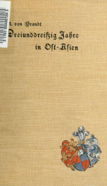 Dreiunddreissig Jahre in Ost-Asien; Erinnerungen eines deutschen Diplomaten 02_cover