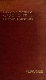 Geschichte des deutschen Unterrichts_cover