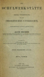 Die Schulwerkstätte in ihrer verbindung mit dem theoretischen Unterrichte_cover