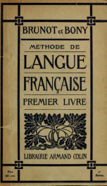 Enseignement primaire élémentaire: méthode de langue française 1_cover
