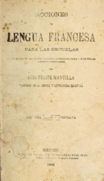 Nociones de lengua francesa para las escuelas_cover