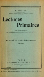 Lectures primaires 2_cover