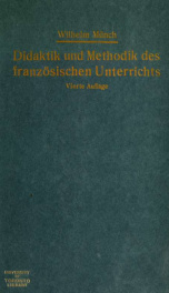 Didaktik und Methodik des französischen Unterrichts_cover