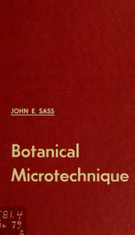 Botanical microtechnique_cover