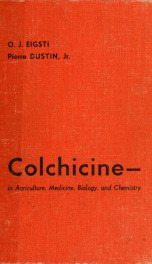 Colchicine in agriculture, medicine, biology, and chemistry_cover