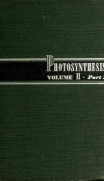 Photosynthesis and related processes 2, pt.1_cover