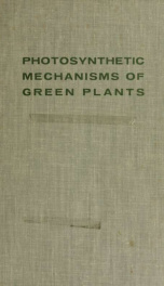 Photosynthetic mechanisms of green plants;_cover