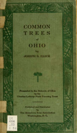 Common trees of Ohio : a handy pocket manual of the common and introduced trees of Ohio_cover