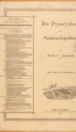 Ergebnisse der in dem Atlantischen Ocean von Mitte Juli bis Anfang November 1889 ausgeführten Plankton-Expedition der Humboldt-Stiftung. Auf Frund von gemeinschaftlichen Untersuchungen einer Reihe von Fach-Forschern Bd.4.M.c_cover