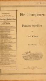 Ergebnisse der in dem Atlantischen Ocean von Mitte Juli bis Anfang November 1889 ausgeführten Plankton-Expedition der Humboldt-Stiftung. Auf Frund von gemeinschaftlichen Untersuchungen einer Reihe von Fach-Forschern Bd.2.K.a_cover