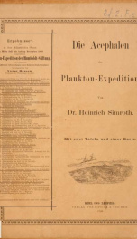 Ergebnisse der in dem Atlantischen Ocean von Mitte Juli bis Anfang November 1889 ausgeführten Plankton-Expedition der Humboldt-Stiftung. Auf Frund von gemeinschaftlichen Untersuchungen einer Reihe von Fach-Forschern Bd.2.F.e._cover