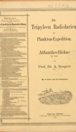 Ergebnisse der in dem Atlantischen Ocean von Mitte Juli bis Anfang November 1889 ausgeführten Plankton-Expedition der Humboldt-Stiftung. Auf Frund von gemeinschaftlichen Untersuchungen einer Reihe von Fach-Forschern Bd.3.L.h.12_cover