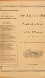 Ergebnisse der in dem Atlantischen Ocean von Mitte Juli bis Anfang November 1889 ausgeführten Plankton-Expedition der Humboldt-Stiftung. Auf Frund von gemeinschaftlichen Untersuchungen einer Reihe von Fach-Forschern Bd.2.G.e_cover