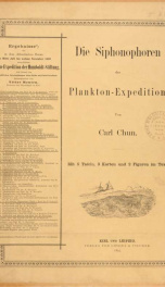 Ergebnisse der in dem Atlantischen Ocean von Mitte Juli bis Anfang November 1889 ausgeführten Plankton-Expedition der Humboldt-Stiftung. Auf Frund von gemeinschaftlichen Untersuchungen einer Reihe von Fach-Forschern Bd.2.K.b_cover