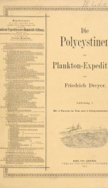 Ergebnisse der in dem Atlantischen Ocean von Mitte Juli bis Anfang November 1889 ausgeführten Plankton-Expedition der Humboldt-Stiftung. Auf Frund von gemeinschaftlichen Untersuchungen einer Reihe von Fach-Forschern Bd.3, L.d.e_cover