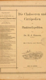 Ergebnisse der in dem Atlantischen Ocean von Mitte Juli bis Anfang November 1889 ausgeführten Plankton-Expedition der Humboldt-Stiftung. Auf Frund von gemeinschaftlichen Untersuchungen einer Reihe von Fach-Forschern Bd.2.G.d_cover